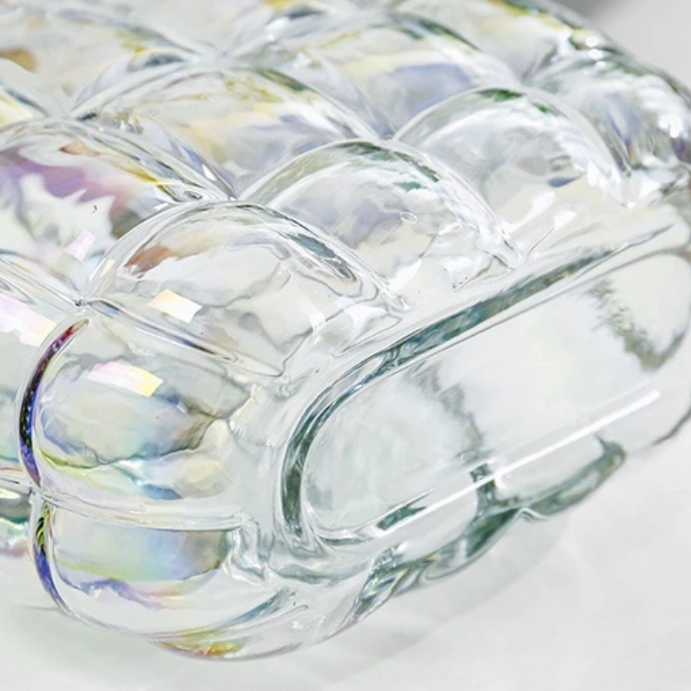 Glamour Glass Handbag Vase