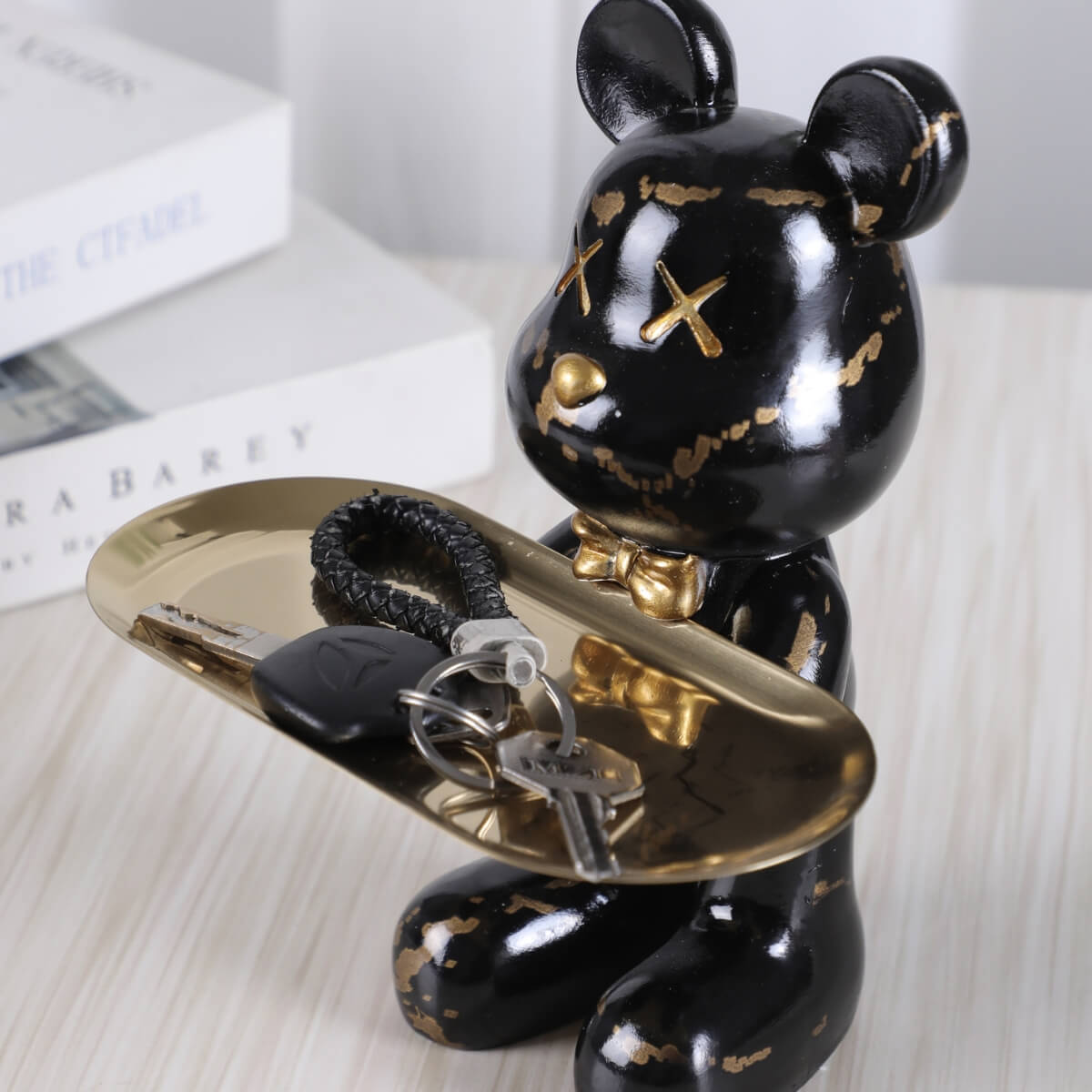 Graffiti Art Bear Figurine