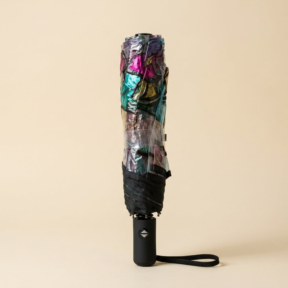 Prisma™ | Stained Glass Transparent Umbrella