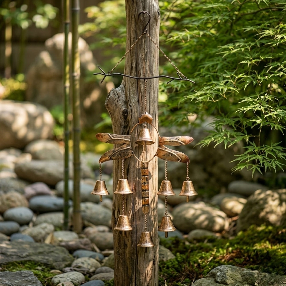 Dragonfly Bells Wind Chime