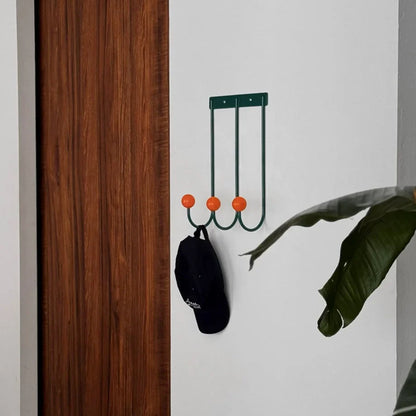 Smooth Color Block Metal Wall Hooks