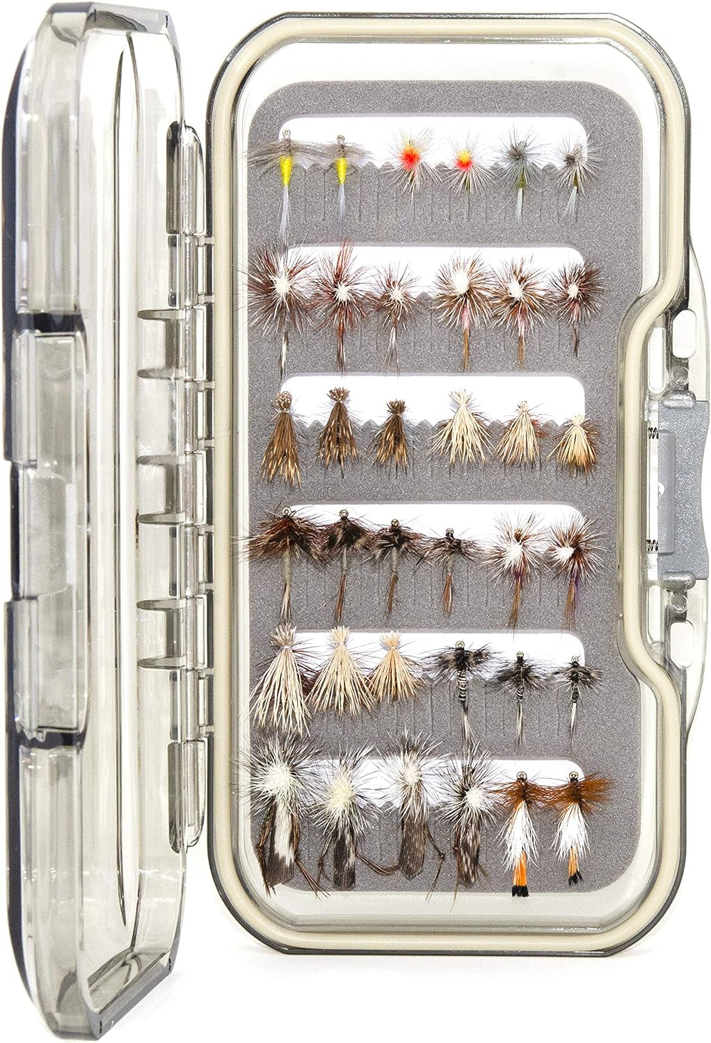 24/36/40 Favorite Fly Fishing Flies Assortment | Dry, Wet, Nymphs, Streamers, Wooly Buggers, Caddis | Trout, Bass Fishing Lure Set, Kit Fishing Flies Fly Fishing Hunting & Fishing Sports & Outdoors Wet Flies