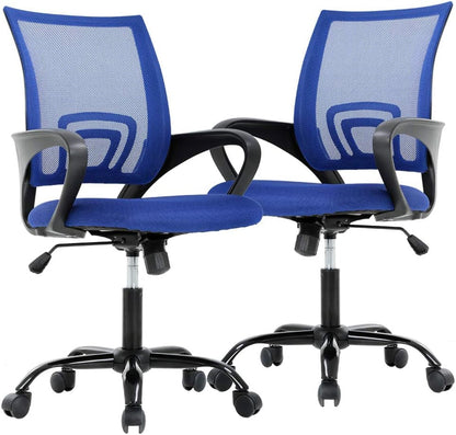 Office Chair Ergonomic Cheap Desk Chair Mesh Executive Computer Chair with Arms for Back Pain, Set of 2 Furniture Home & Kitchen Home Office Chairs Home Office Desk Chairs Home Office Furniture