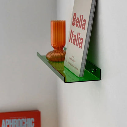 Sleek Minimalist Acrylic Floating Shelf