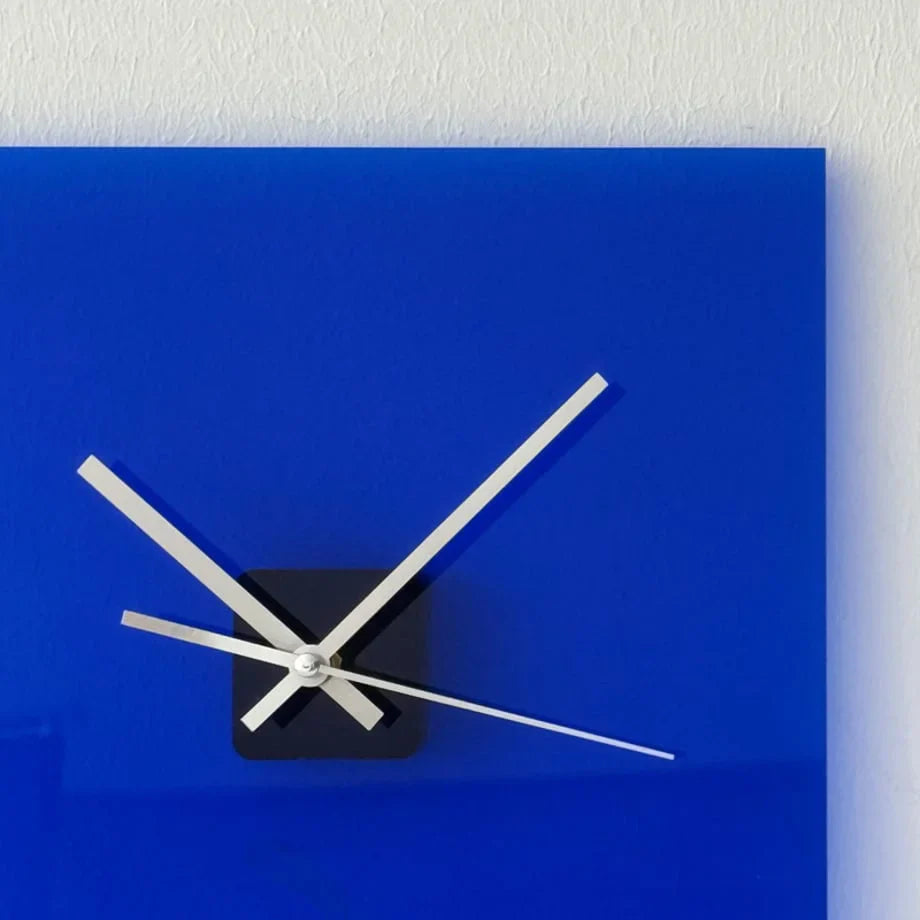 Sleek Solid Color Acrylic Table Clock