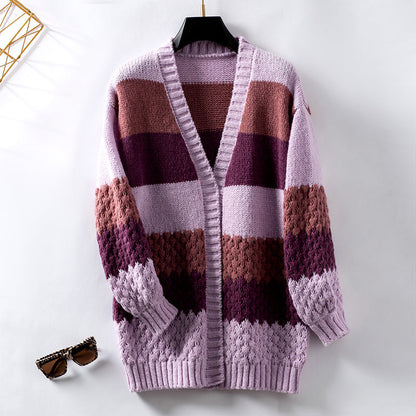 Cardigan lavorato a maglia Elle