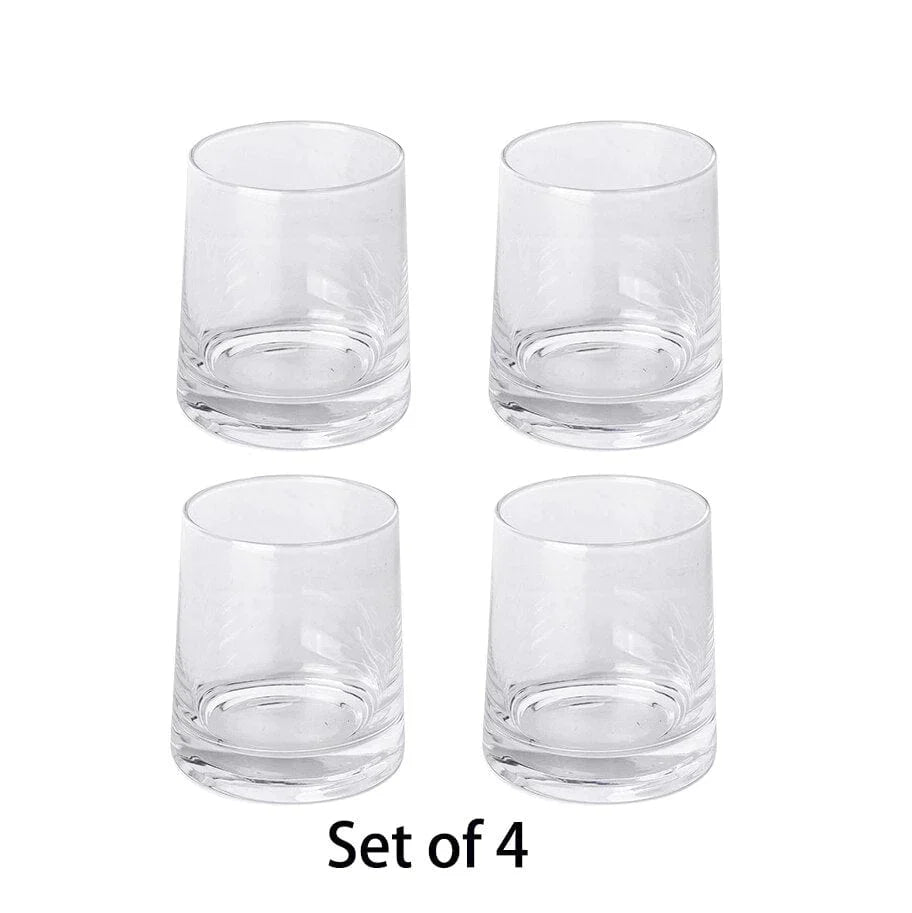 4 piezas Vaso de agua nórdico