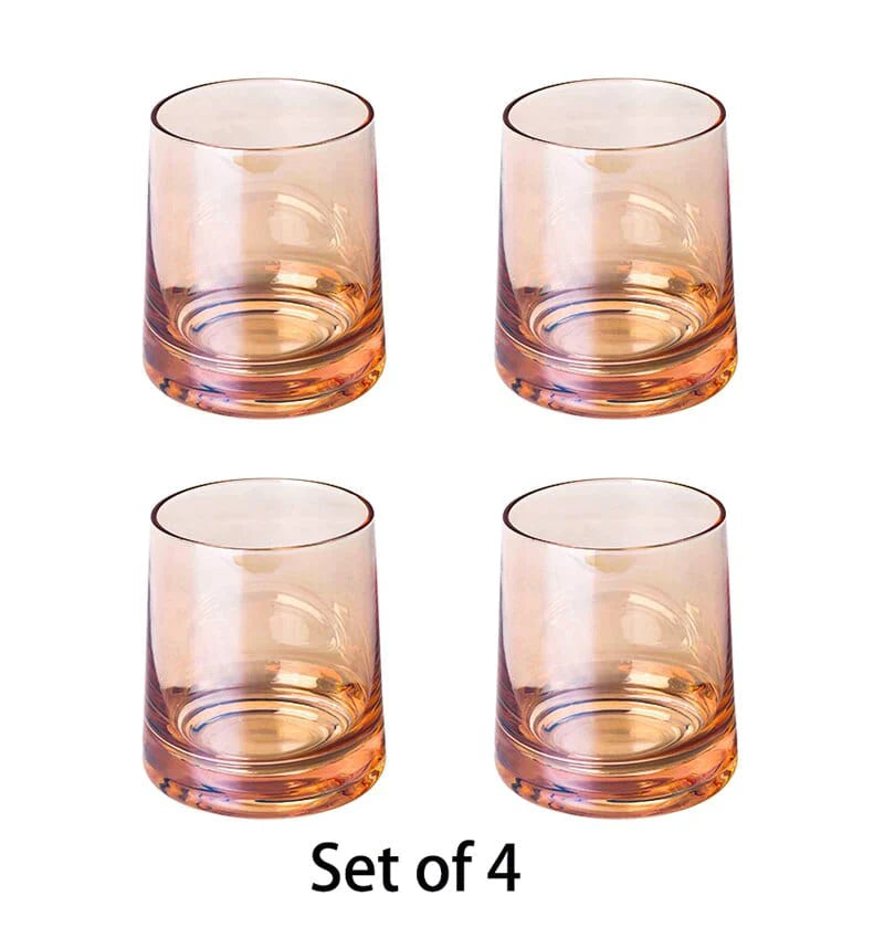 4pcs copo de água nórdico