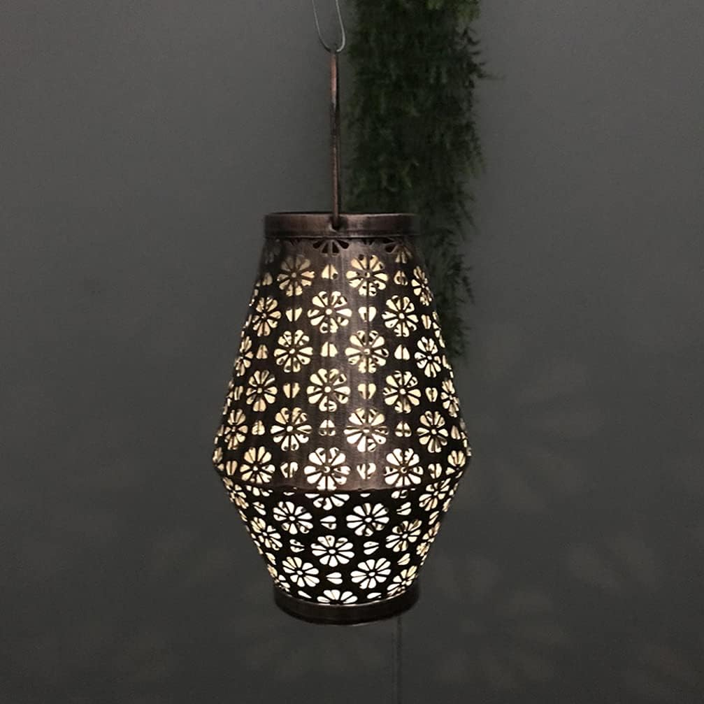 Solar Chrysantheme Hohl Laterne Lampe