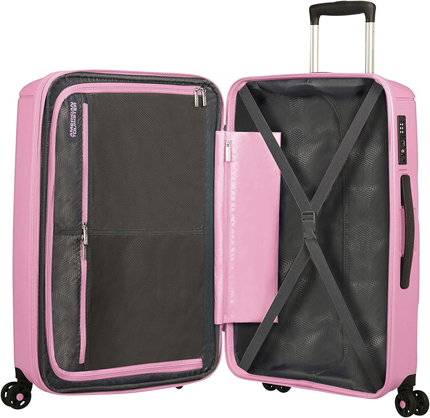 American Tourister Suitcase, Pink Gelato, L (77 Centimeters-118 L) Clothing Luggage Luggage & Bags Luggage & Travel Gear Shoes & Jewelry Suitcases