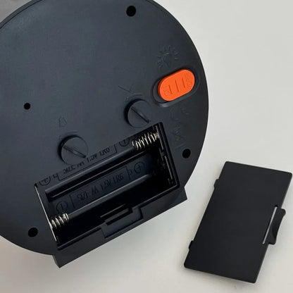 Classic Minimalist Matte ABS Analog Alarm Clock