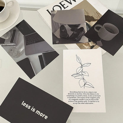 Minimalist Monochrome Wall Collage Kit