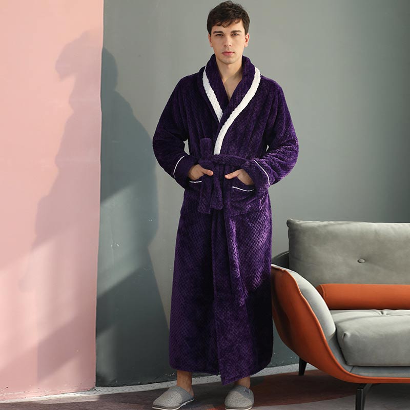 Thick Fleece Comfy Bathrobe