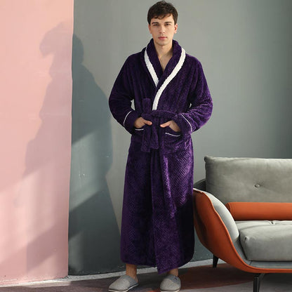 Thick Fleece Comfy Bathrobe