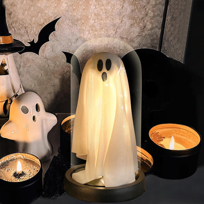 Halloween Glass Cute Ghost Light