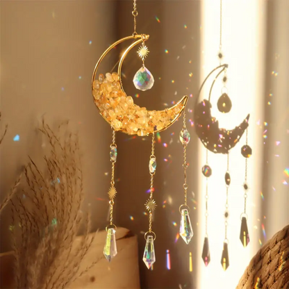 Moon Crystal Suncatcher