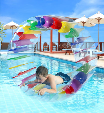 Greenco Giant Inflatable Pool Float, Inflatable Pool Floats, Inflatable Raft for Summer, Giant Pool Lounger, Pool Accessories, Lake Floats & Pool Toys, Summer Fun for Pool, Lake, Beach Party Pool Rafts & Inflatable Ride-ons Pools & Water Toys Sports & Outdoor Play Toys & Games