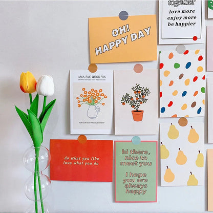 Playful Doodle & Quote Cardstock Wall Collage Kit