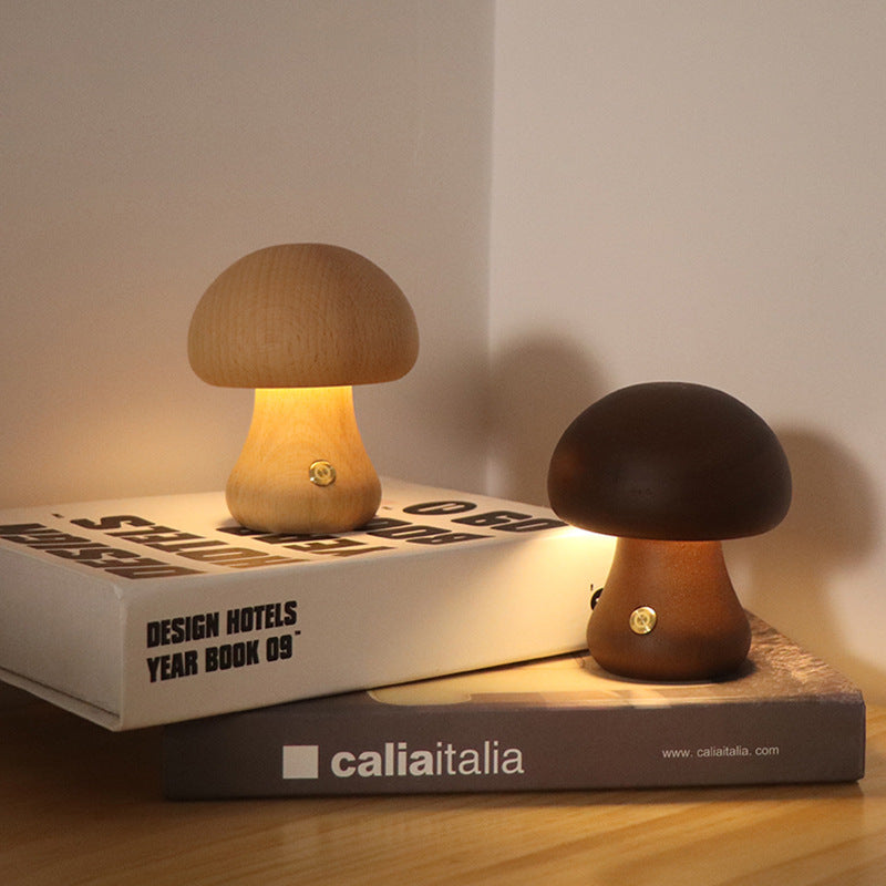 Cute Mushroom Bedside Lamp