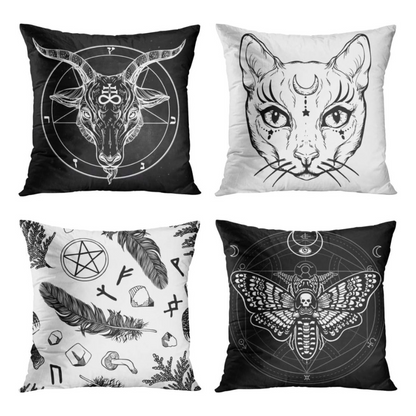 Midnight Mystique Cushion Cover