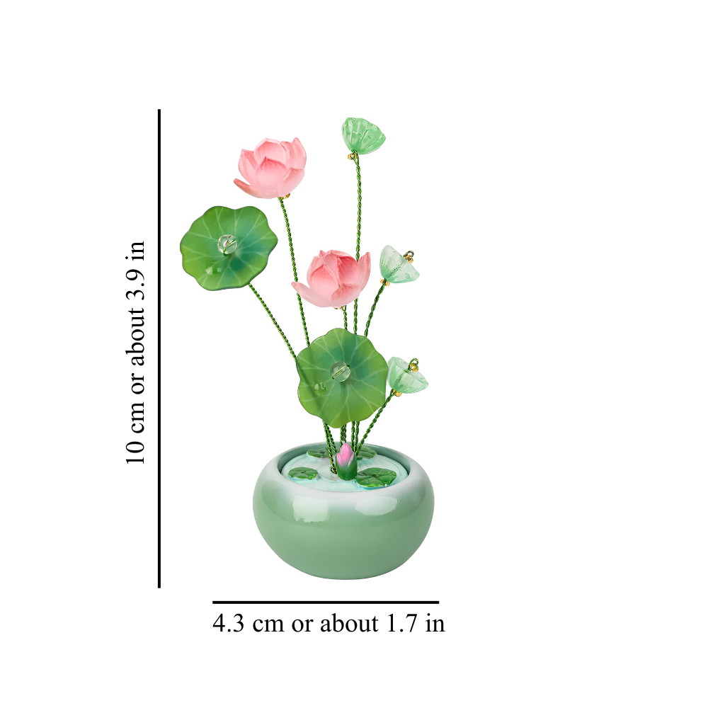 Pink Lotus Flower Pots