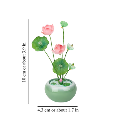 Pink Lotus Flower Pots