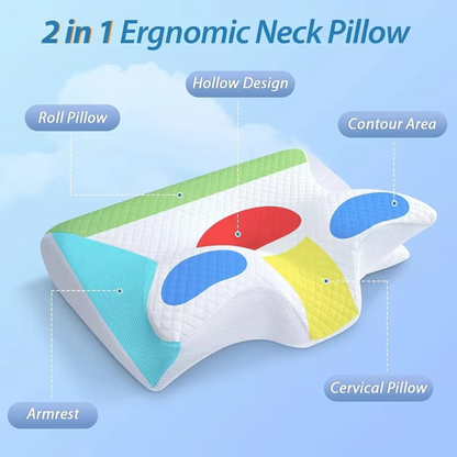SleepWell™ Ergonomic Neck Pillow