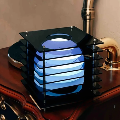 DIY 16-Color Rechargeable Acrylic Mood Lamp