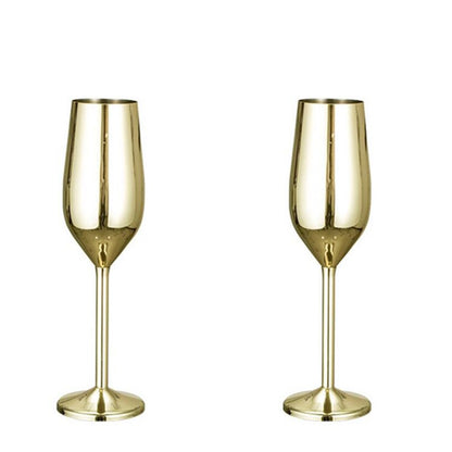 Ibiza Stainless Steel Glasses