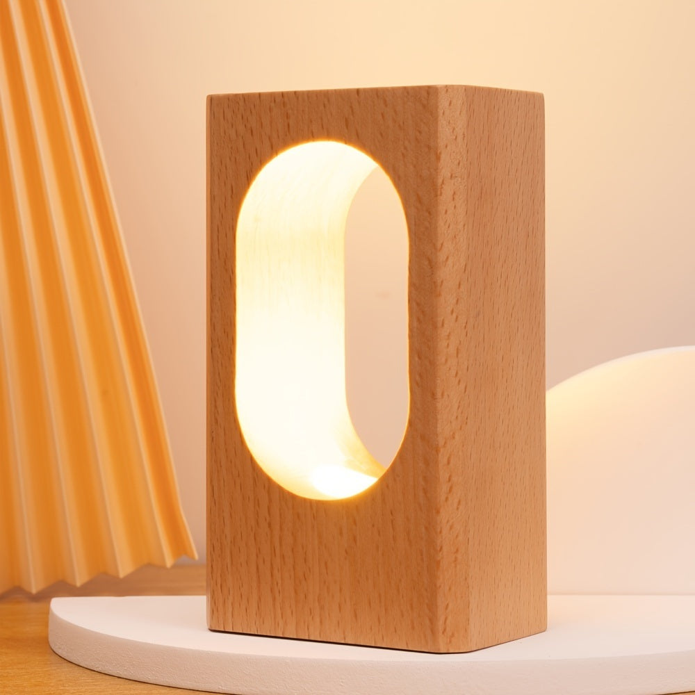 Wooden Night Lamp