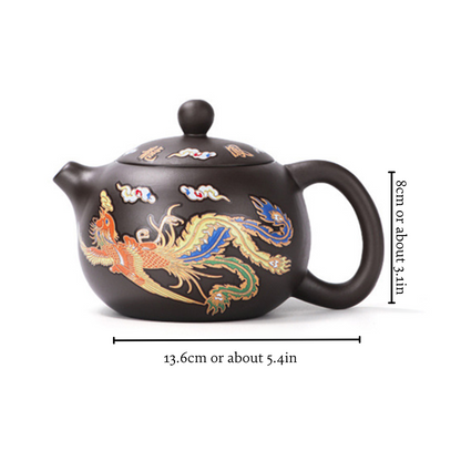 Dragon Phoenix Teapot