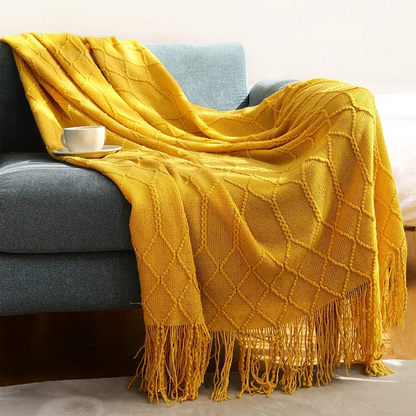 Sunset Siesta Sofa Blanket