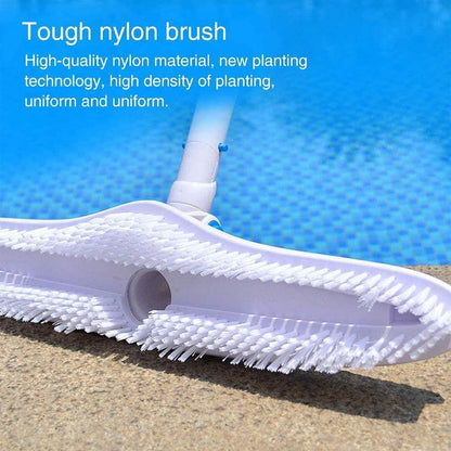 Pool Vacuum Head Practical Replacement Weighted Pool Brush Pool Cleaner Vacuum Head Absorb Broom Algae Remover Scrubber with Snap-On Adjustable Angle Handle Cleaning Tools & Chemicals Hot Tubs & Supplies Lawn & Garden Patio Pool Brushes Pools