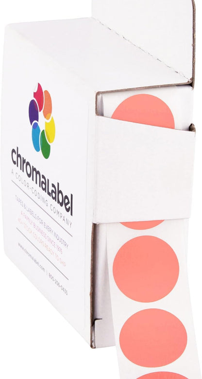 Chromalabel 0.75 Inch round Label Permanent Color Code Dot Stickers, 1000 Labels per Dispenser Box, Dark Blue Color-Coding Labels Indexes & Stamps Labels Labels & Stickers Office & School Supplies Office Products