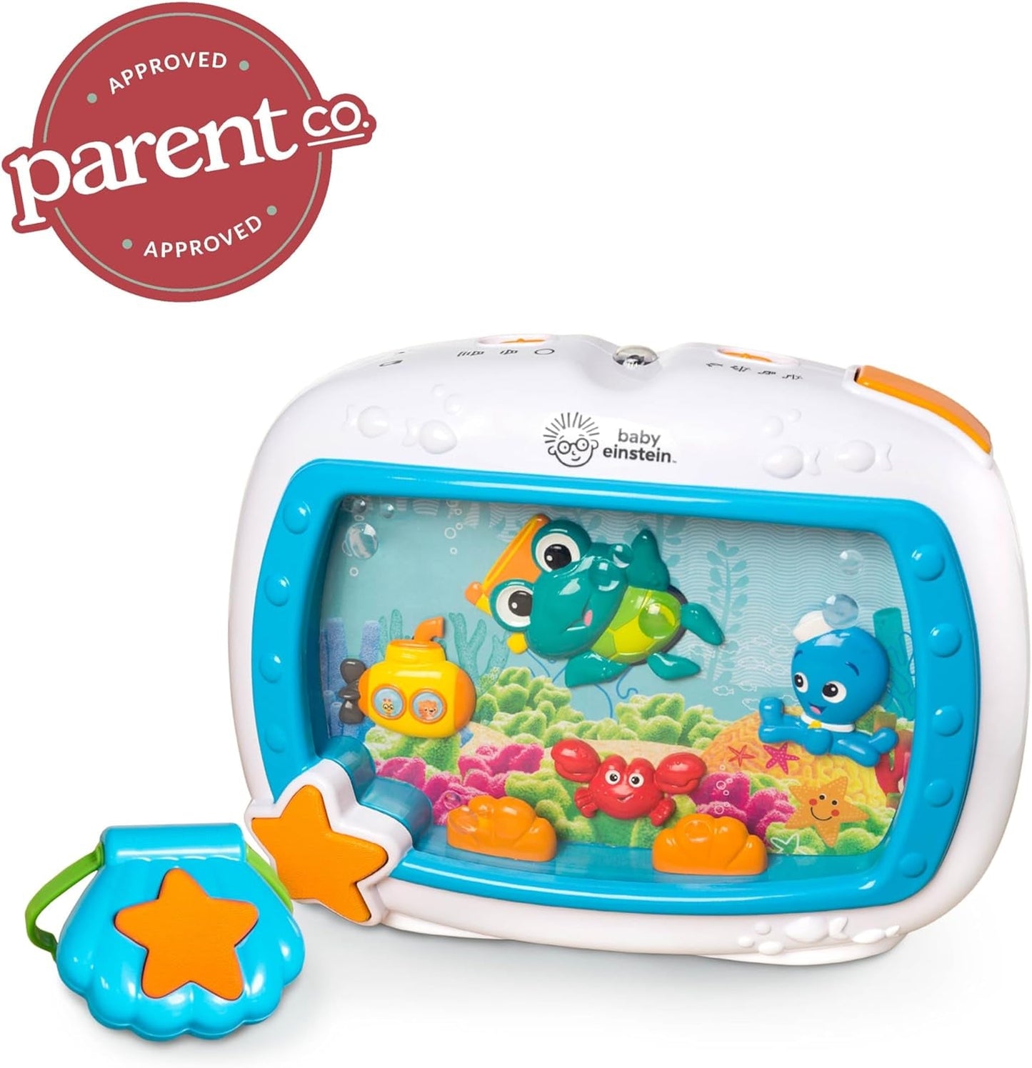 Baby Einstein Sea Dreams Soother Musical Crib Toy and Sound Machine, Newborn and Up Baby Products Décor Nursery Sleep Soothers