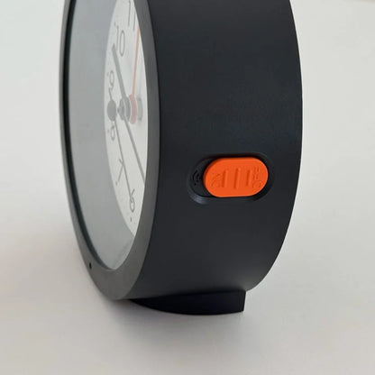 Classic Minimalist Matte ABS Analog Alarm Clock