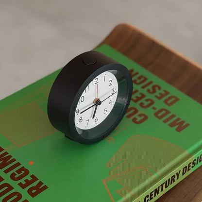 Classic Minimalist Matte ABS Analog Alarm Clock