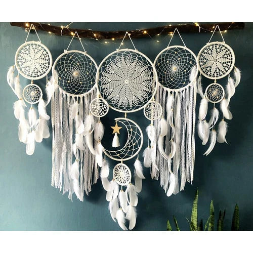 Conjunto de 5 peças de apanhador de sonhos Boho