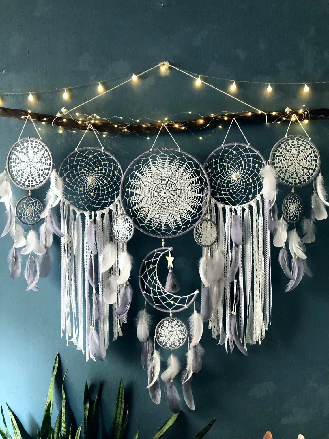 5pcs Boho Dream Catcher Set