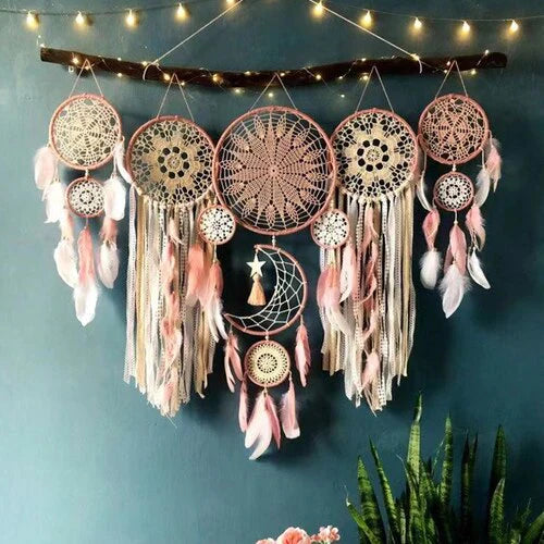 Conjunto de 5 peças de apanhador de sonhos Boho