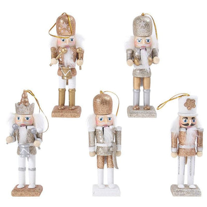 5pcs Christmas Nutcracker Decor