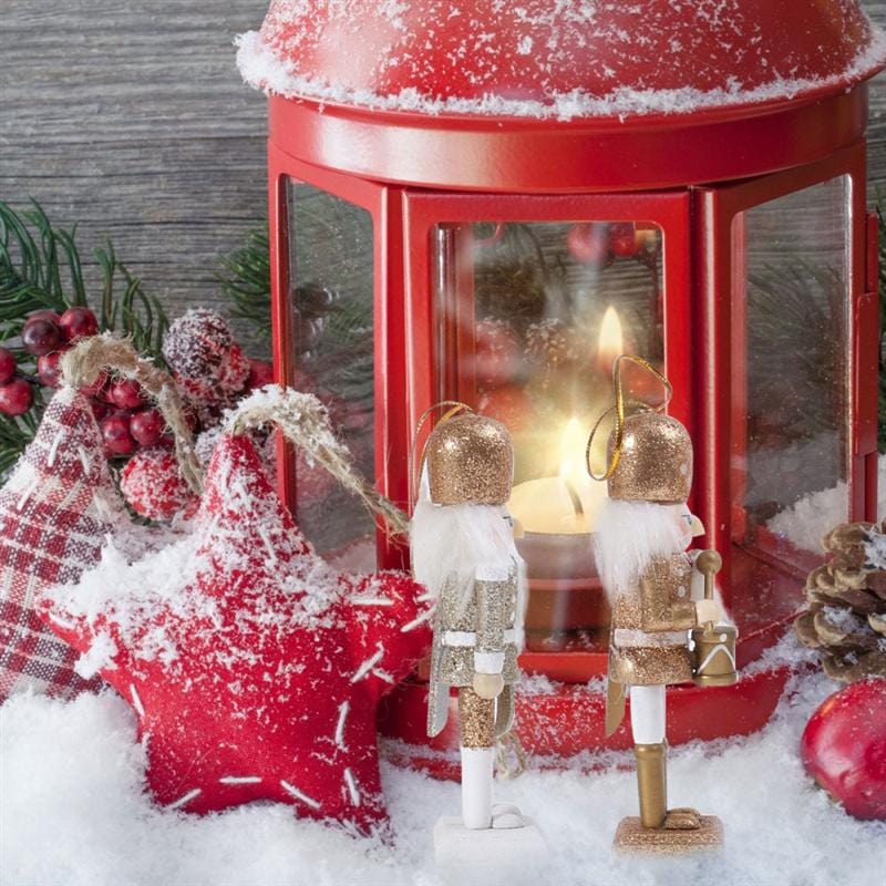 5 pièces décor casse-noisette de noël