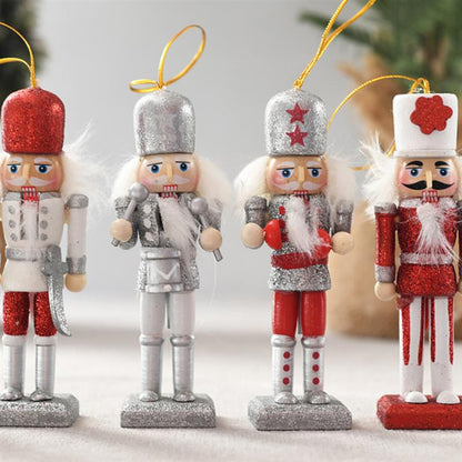 5pcs Christmas Nutcracker Decor