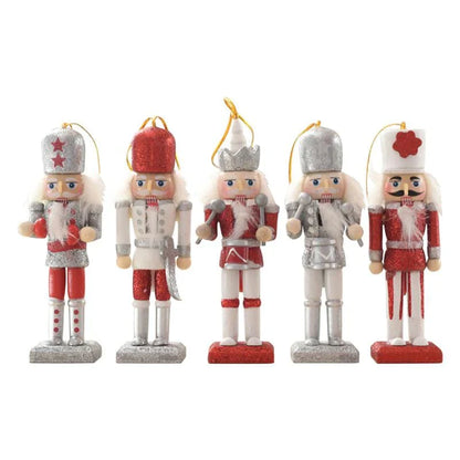 5pcs Christmas Nutcracker Decor