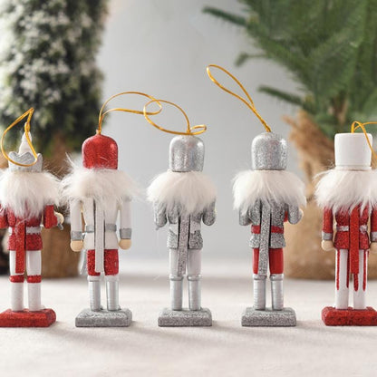 5pcs Christmas Nutcracker Decor