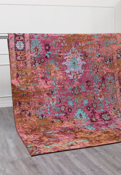 Patina Cacao - Pink Rug
