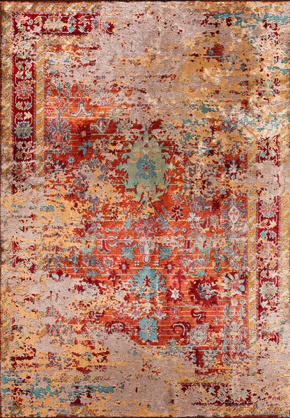 Patina Bone - Mustard Rug