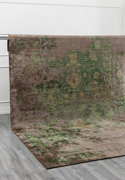 Patina Khaki - Forest Green  Rug