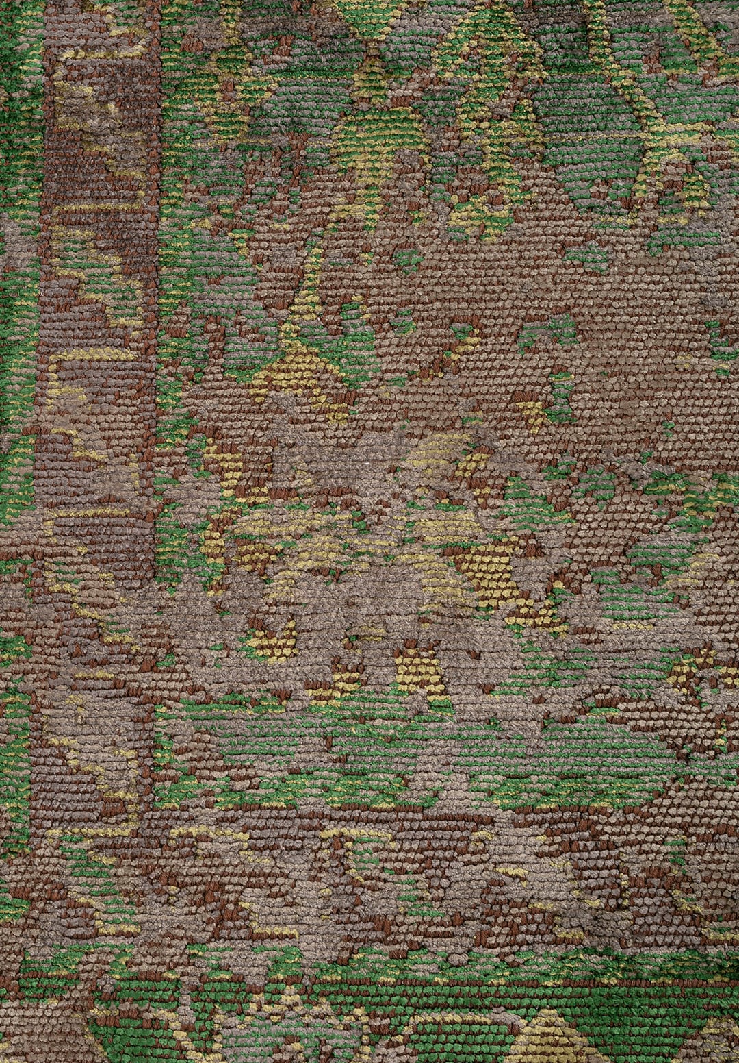 Patina Khaki - Forest Green  Rug