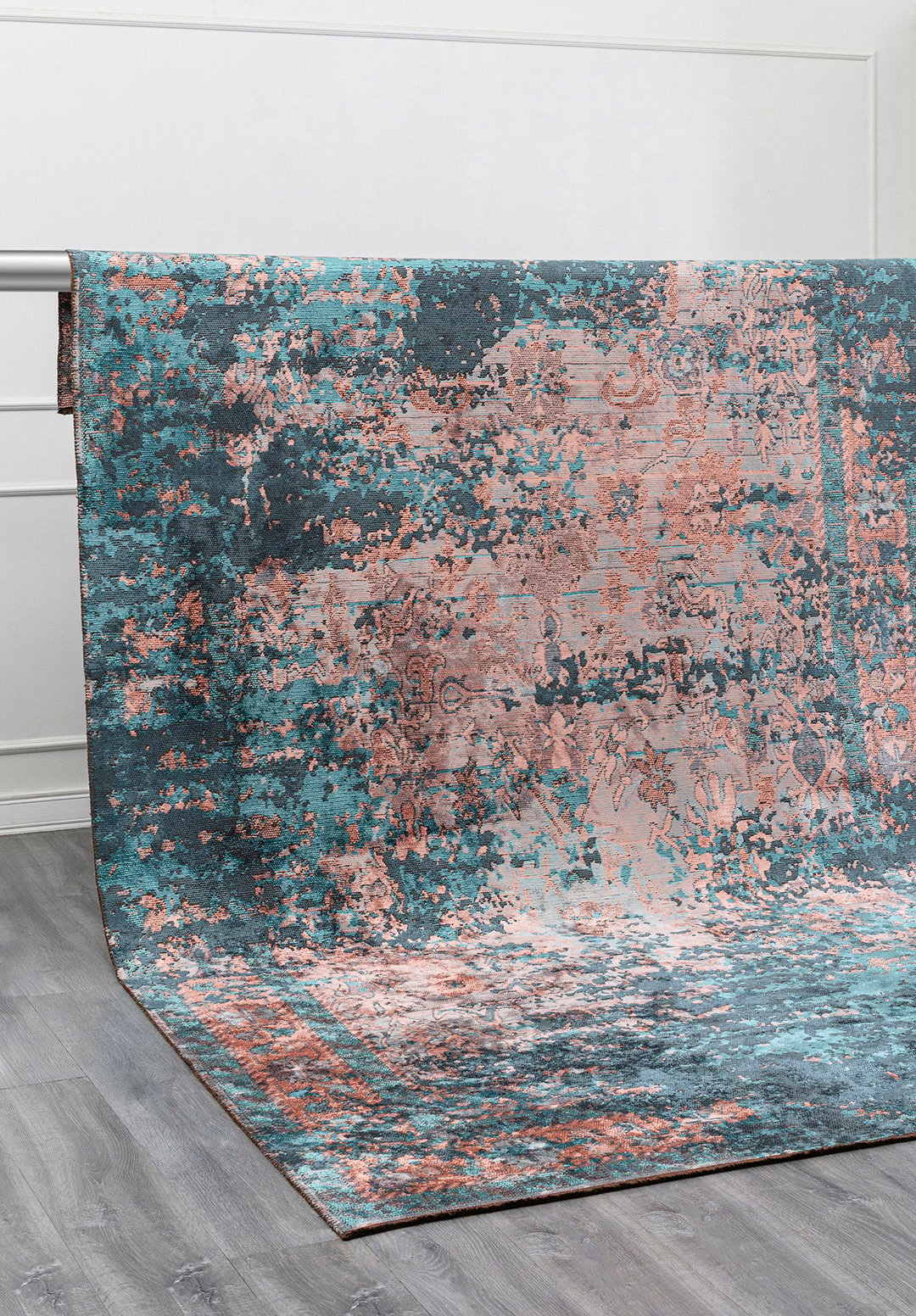 Patina Petrol - Turquoise  Rug